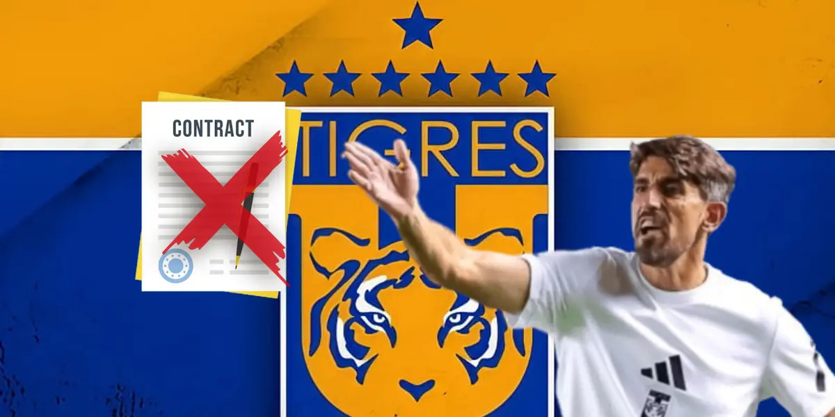 Veljko Paunovic gritando y contrato con cruz roja en medio/ Foto Peakpx.