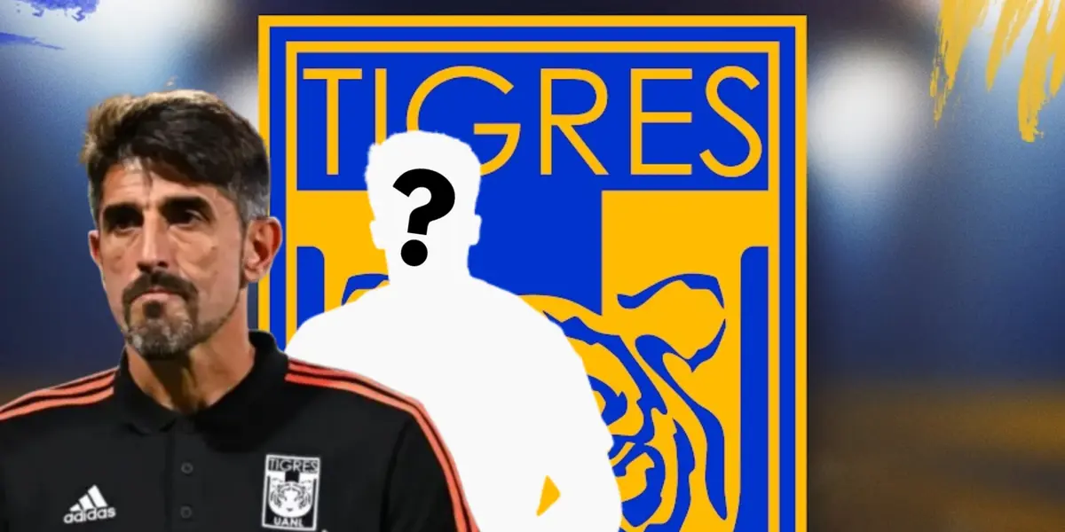 Veljko Paunovic junto a jugador incógnito / FOTO TV AZTECA