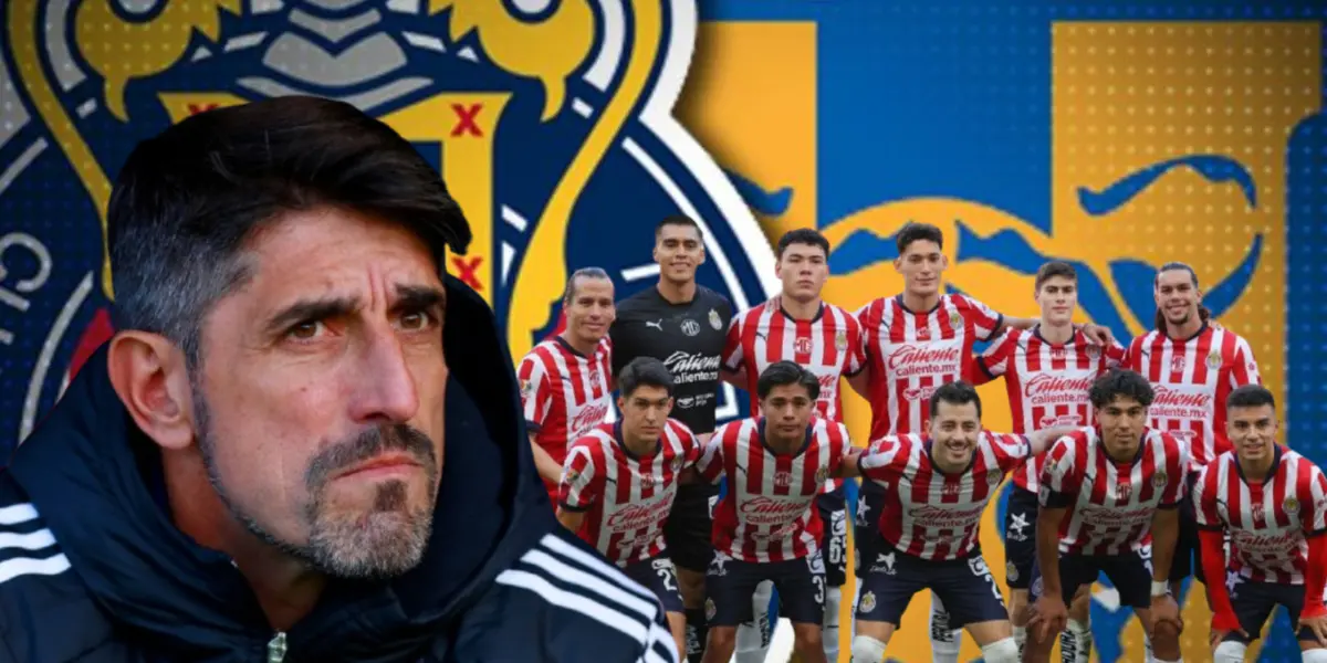 Veljko Paunovic junto a jugadores de Chivas / FOTO GETTY IMAGES