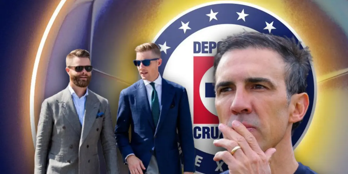 Vicente Sánchez y personas de traje/ Foto ESPN.