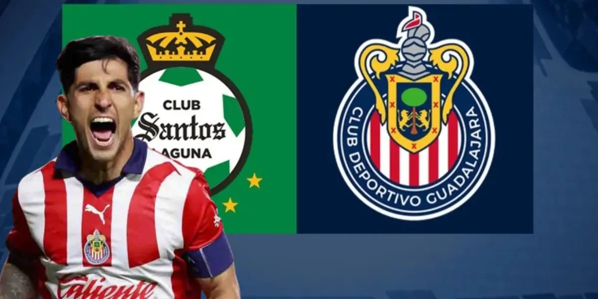 Víctor Guzmán en el Santos vs Chivas / FOTO MEDIOTIEMPO