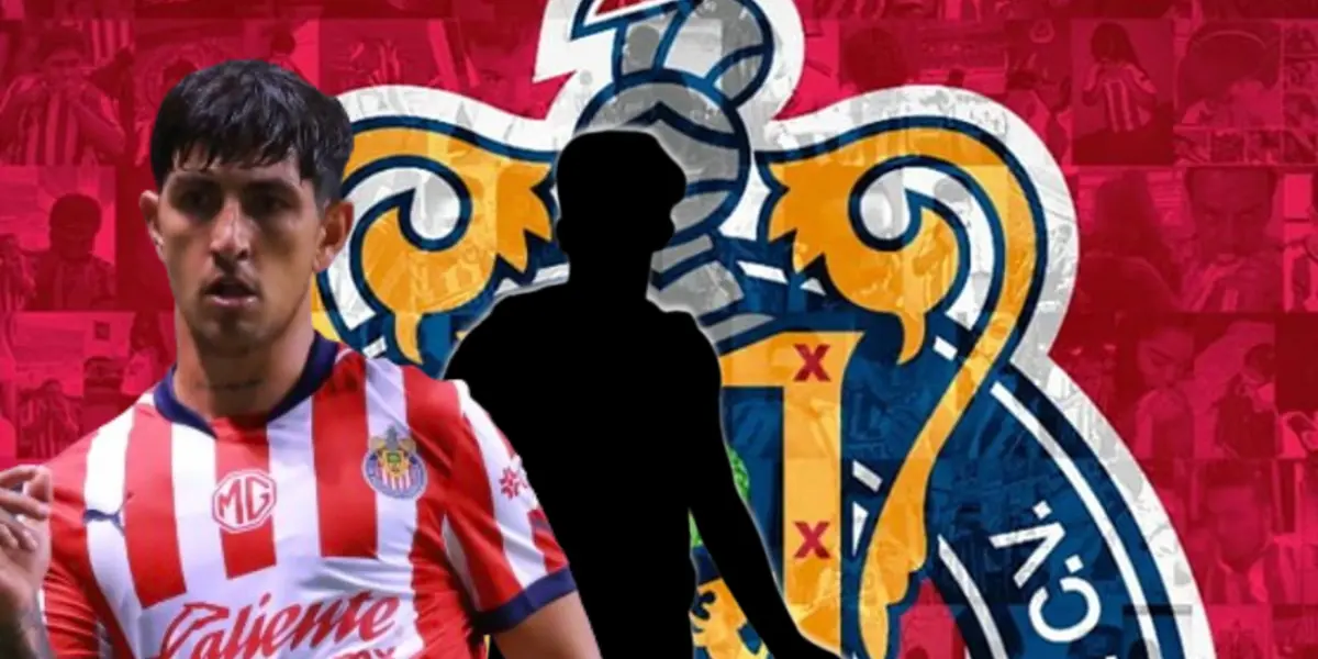 Víctor Guzmán junto a futbolista incógnito / FOTO GETTY IMAGES