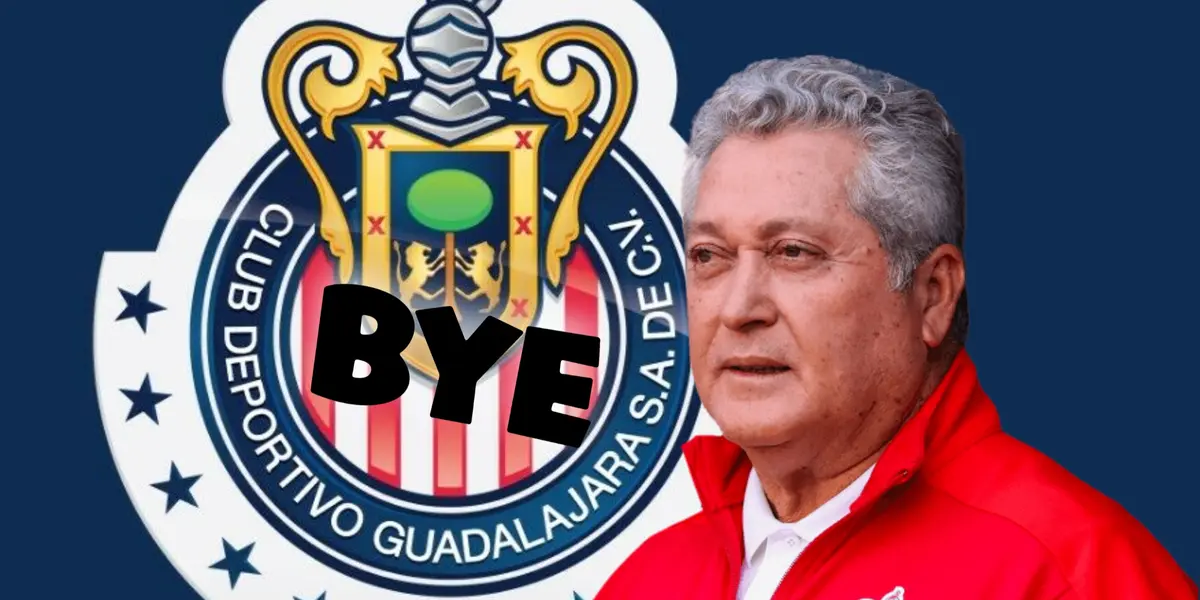 Víctor Manuel Vucetich y palabra bye a su lado/Foto Pinterest.