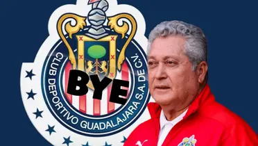 Víctor Manuel Vucetich y palabra bye a su lado/Foto Pinterest.