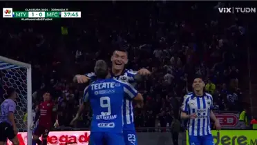 VIDEO | Arteaga y Berterame adelantan a Rayados con GOLAZOS y ganan 2 a 0 a Mazatlán