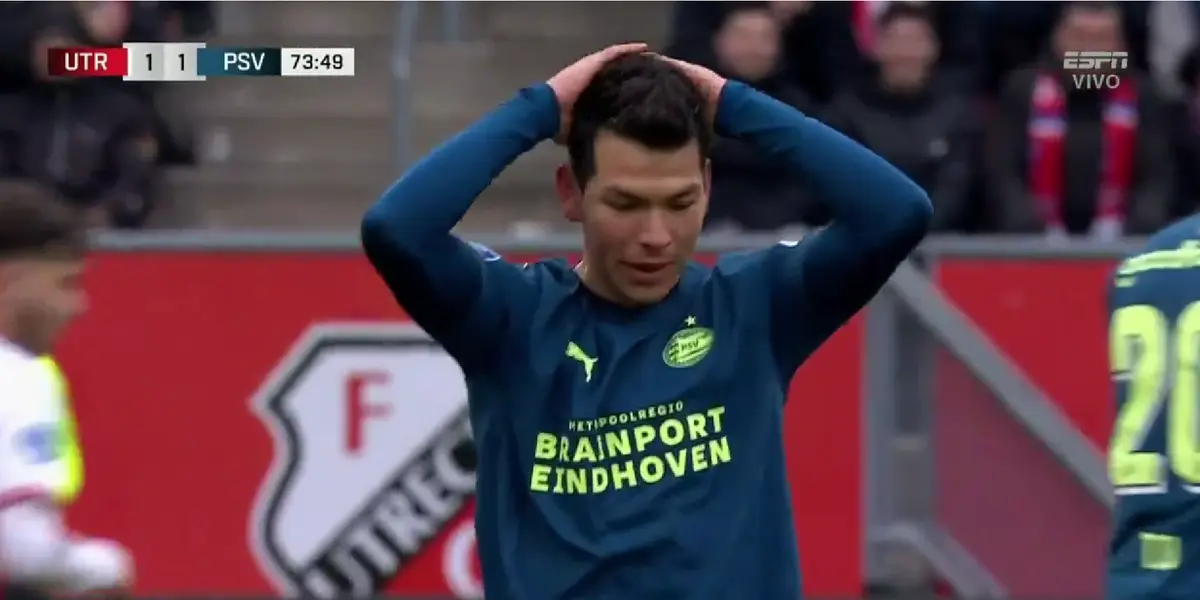 VIDEO | La falla del Chucky Lozano que acabó con el paso perfecto al PSV