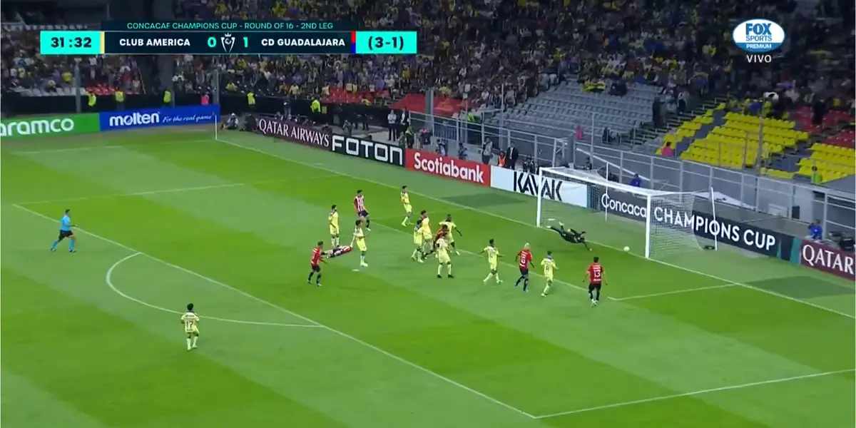 VIDEO | La ley del ex, Ricardo Marín puso el 2 por 0 para Chivas, América sufriendo