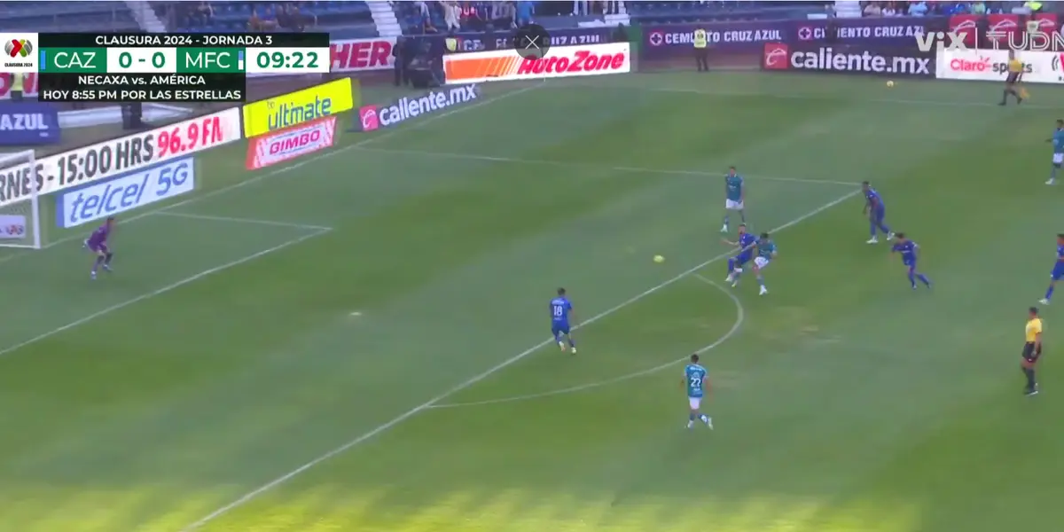 VIDEO | ¿Y en Pumas? El GOLAZO de Del Prete a Cruz Azul, Mazatlán ya gana