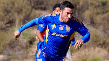 Vigón en entreno. Foto: Tigres
