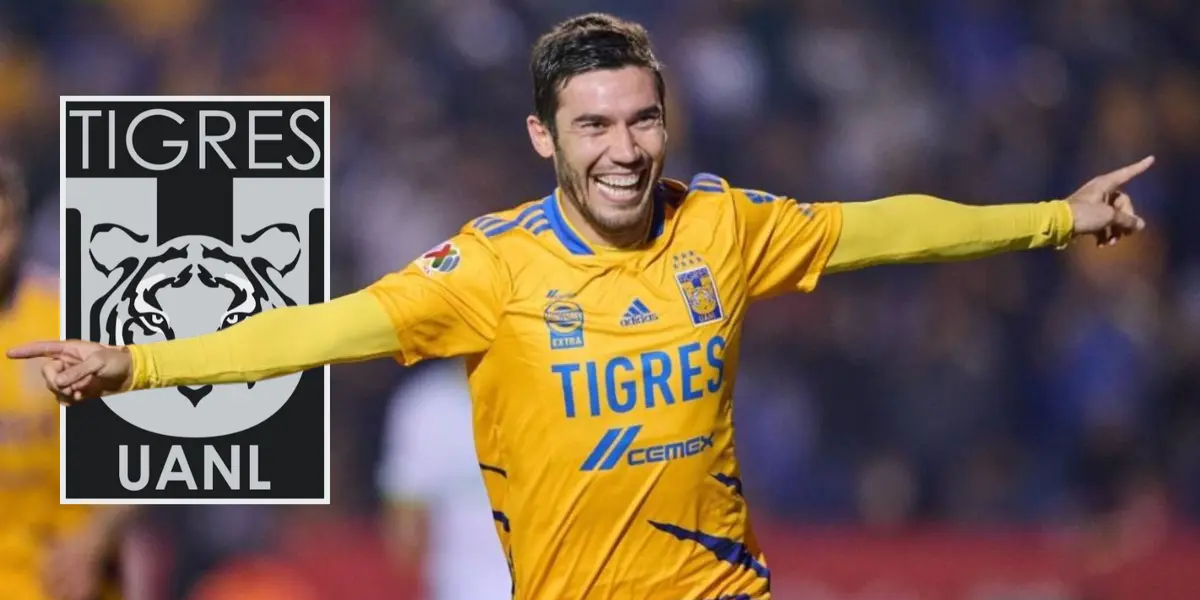 Vigón en partido con Tigres. Foto: Once Diario