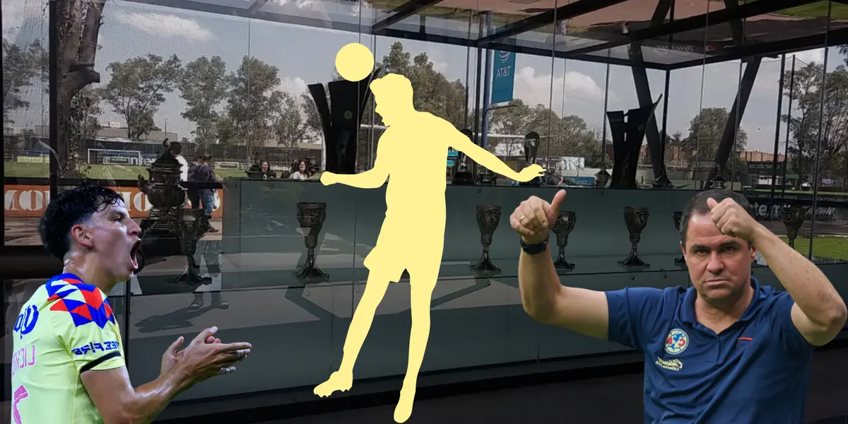 Vitrina del Club América. Foto: Milenio