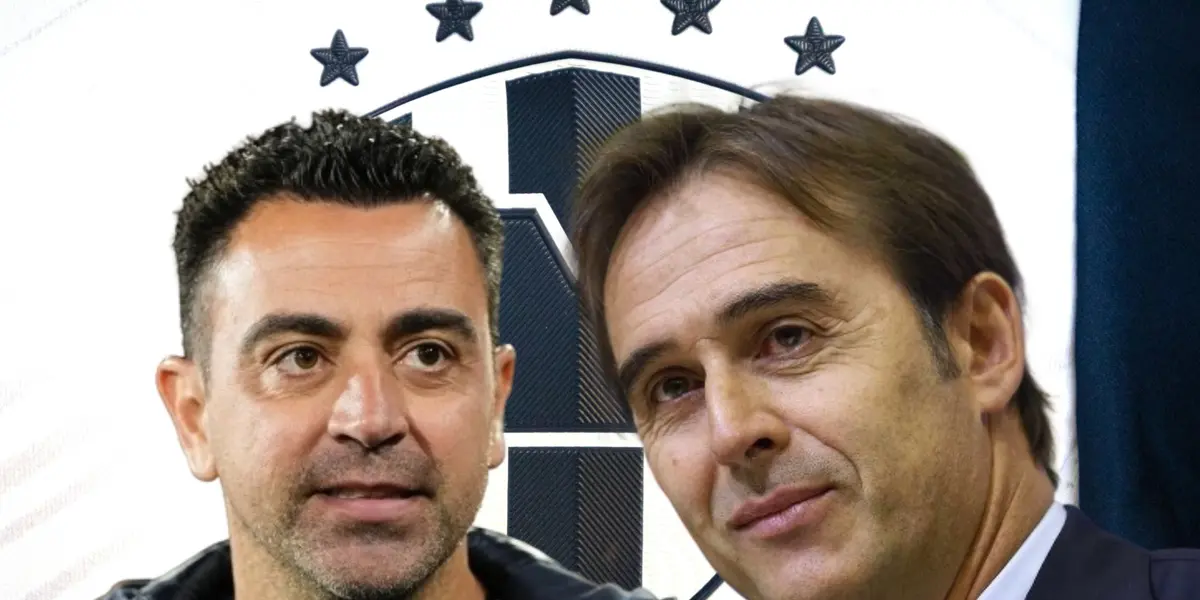 Xavi Hernández y Julen Lopetegui/ Foto EL CEO.