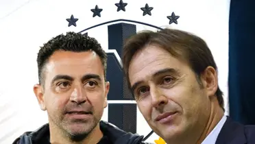 Xavi Hernández y Julen Lopetegui/ Foto EL CEO.
