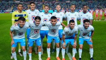 XI inicial de Cruz Azul ante Necaxa / FOTO 90 MIN