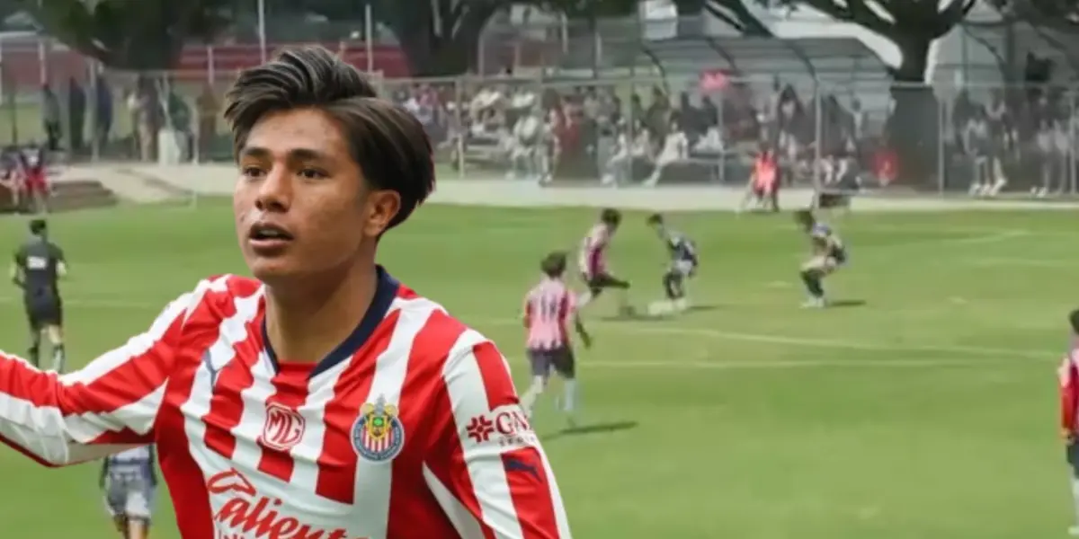 Yael Padilla y su gol con Chivas / FOTO BOLAVIP