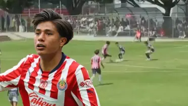 Yael Padilla y su gol con Chivas / FOTO BOLAVIP