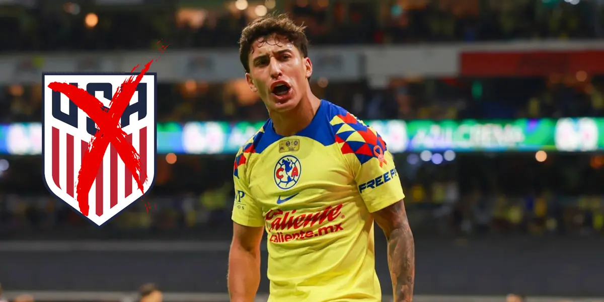 Zendejas en partido con América. Foto: Fútbol Total