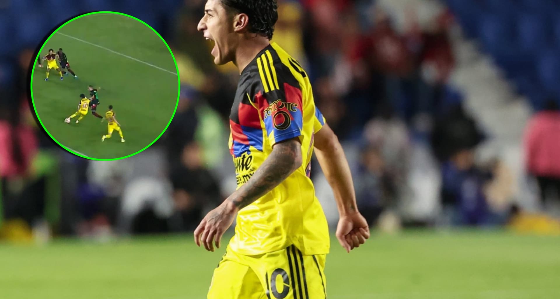 Zendejas volvió a meter gol en la derrota del América ante el Juárez