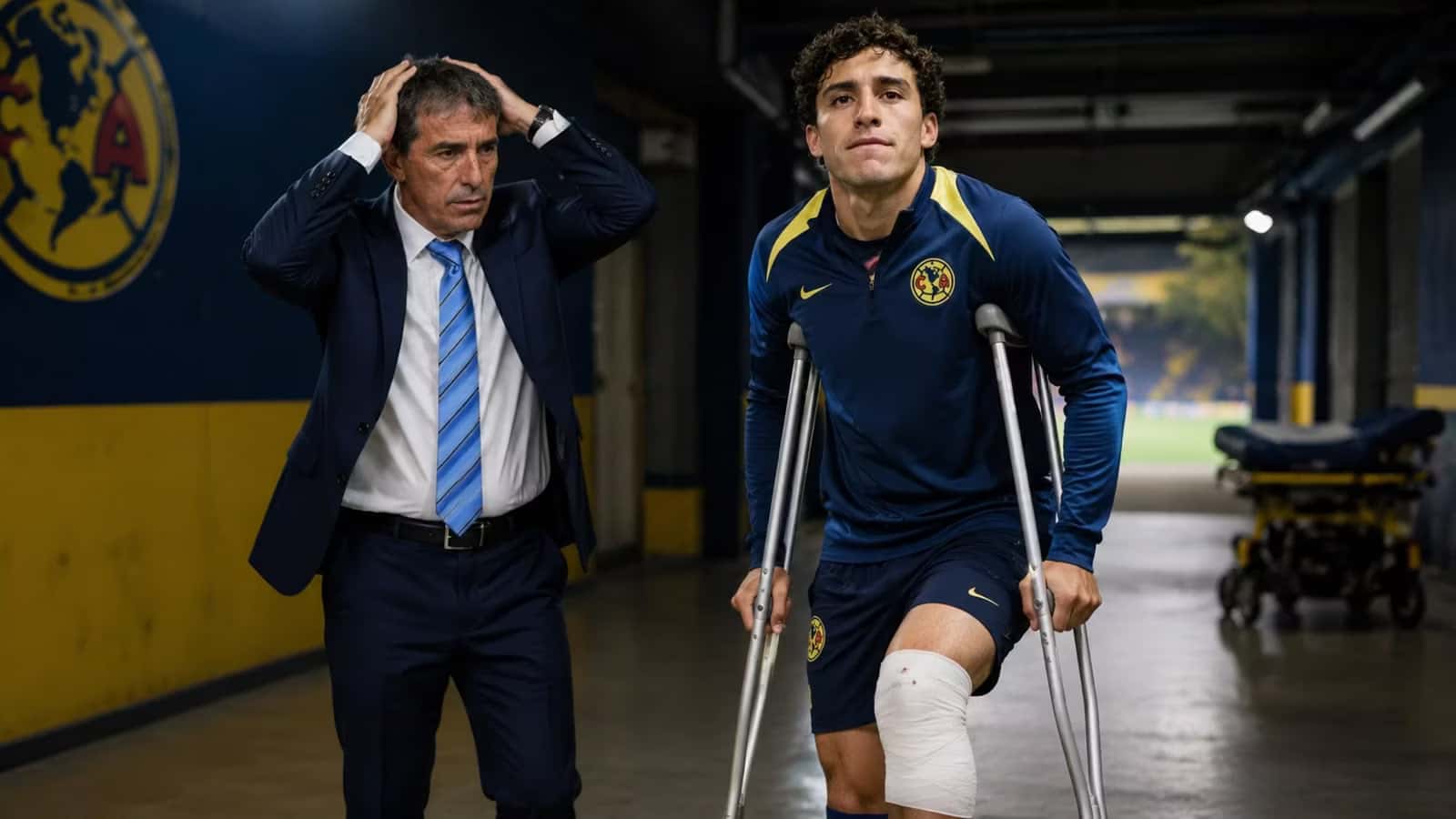 Alejandro Zendejas fue operado de la rodilla derecha antes del debut de América en el Apertura 2026.
