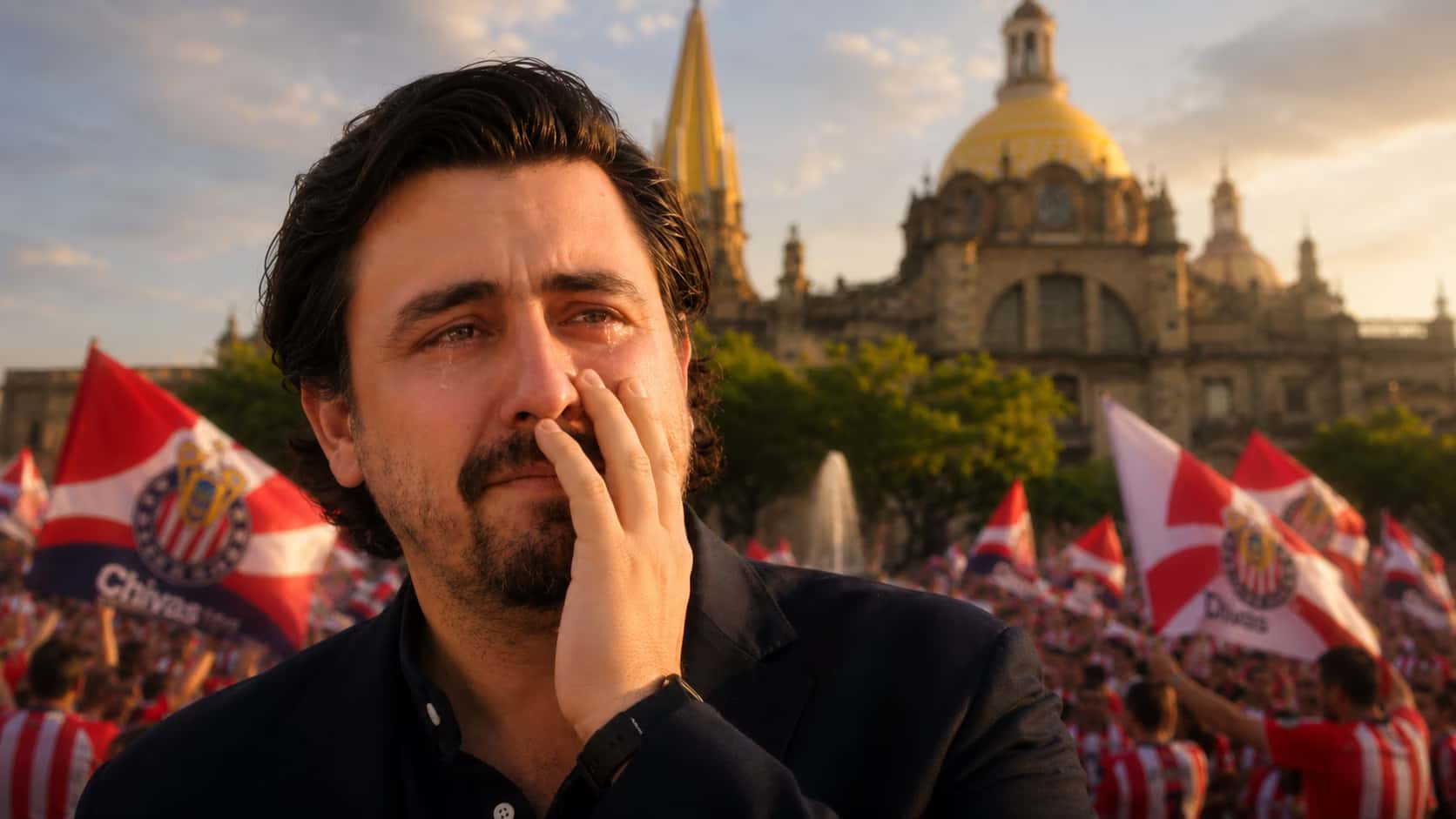 Amaury Vergara emocionado el Fan Fest en Guadalajara
