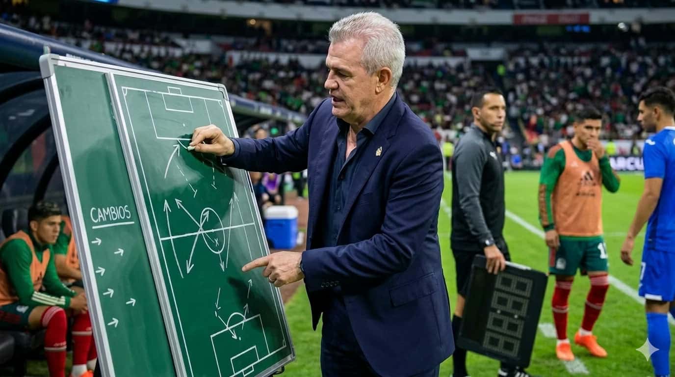 Javier Aguirre y sus 3 cambios para el debut ante Sudáfrica