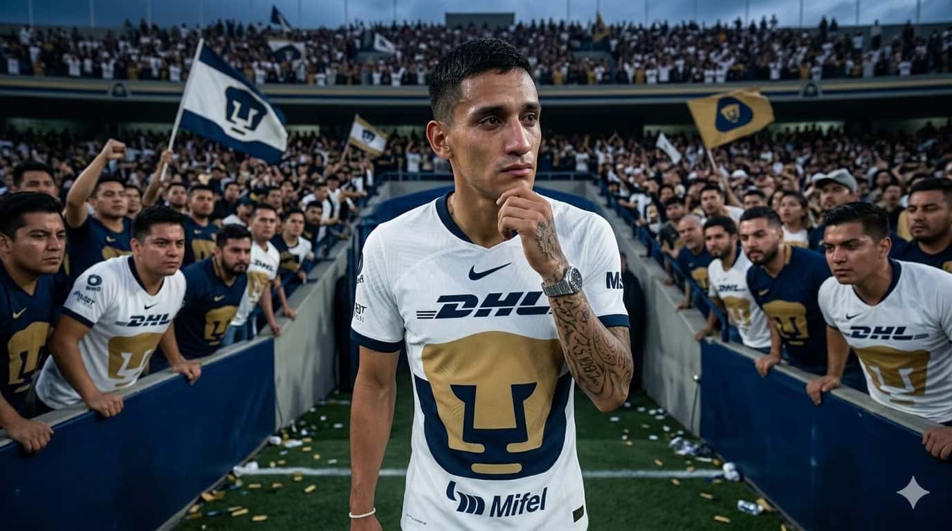 Uriel Antuna pierde por tercera vez una final de la Liga MX