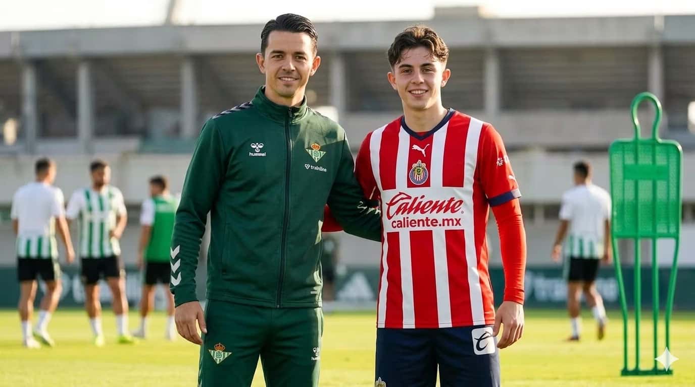 Brian Gutiérrez y Álvaro Fidalgo pueden ser compañeros en Betis