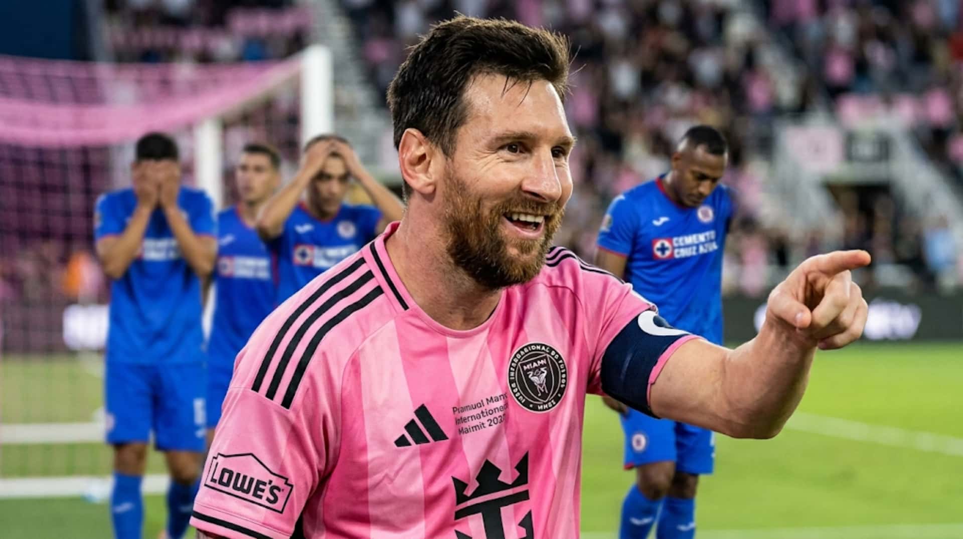 Lionel Messi llega a cien goles con Inter Miami y castiga de nuevo a Cruz Azul