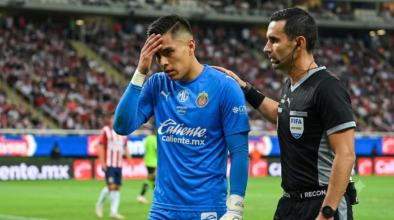 Raúl Rangel golpeó a un rival de Juárez, pero César Arturo Ramos no mostró ninguna tarjeta.