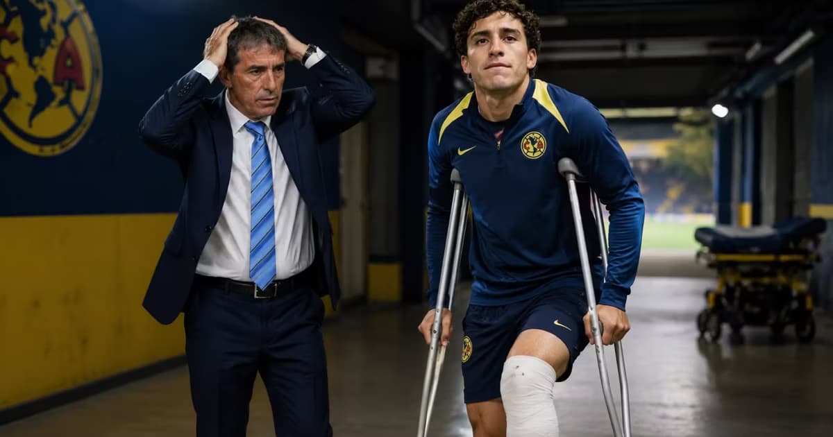 Alejandro Zendejas fue operado de la rodilla derecha antes del debut de América en el Apertura 2026.