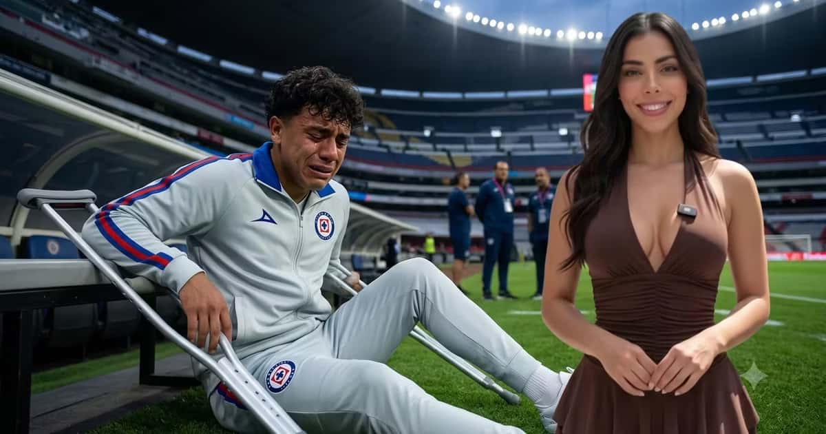 Amaury Morales sufrió una grave lesión en Cruz Azul y será baja por varios meses.