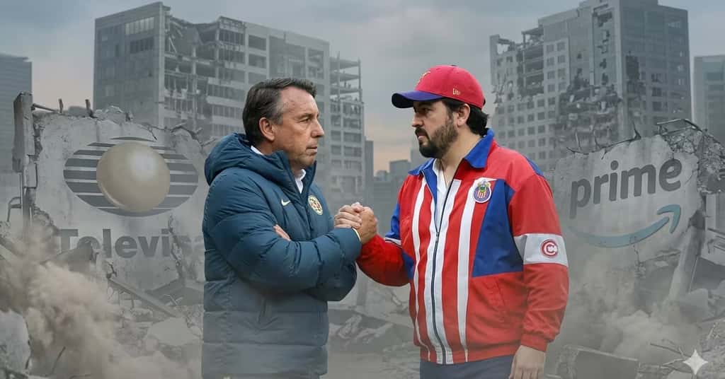 Amaury Vergara apareció en el Jalisco con Freddy Helfon, empresario que vinculó a Chivas con Televisa