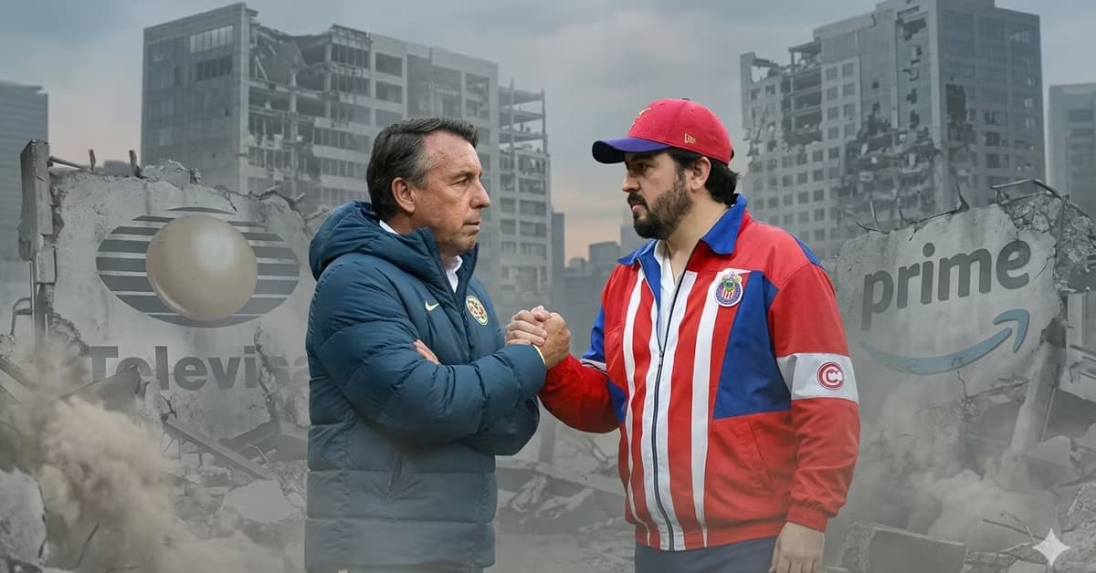 Amaury Vergara apareció en el Jalisco con Freddy Helfon, empresario que vinculó a Chivas con Televisa