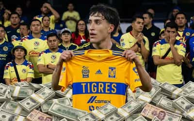 América quiere a Juan Brunetta y la moneda de cambio con Tigres podría ser Alejandro Zendejas