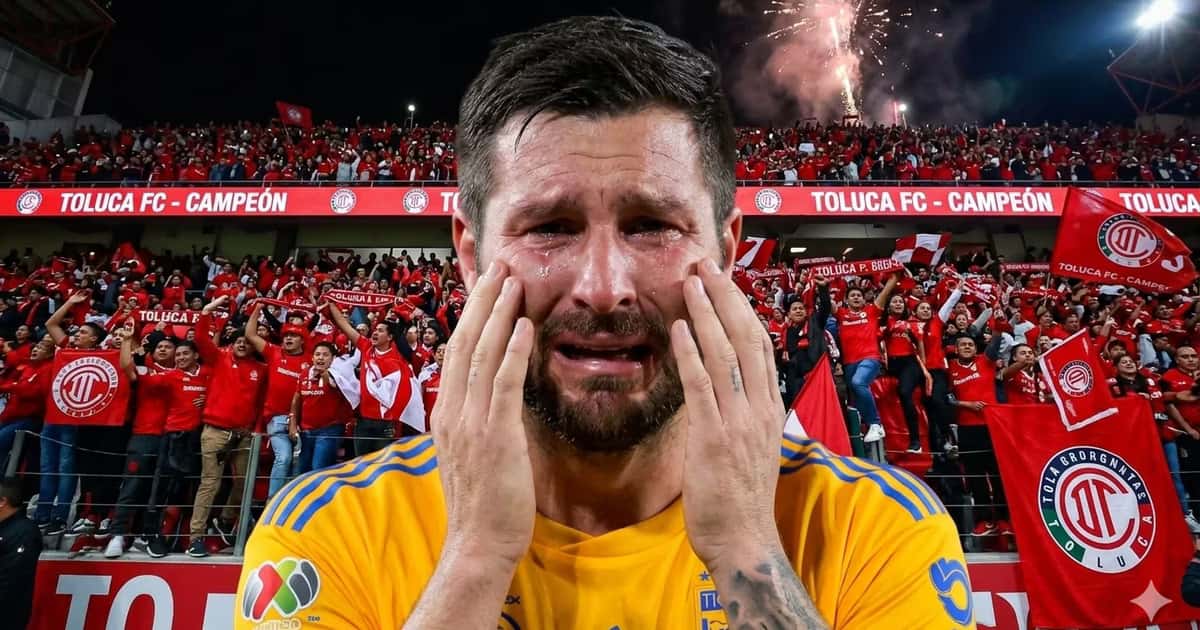 André-Pierre Gignac se quebró en lágrimas después de perder la final con Toluca