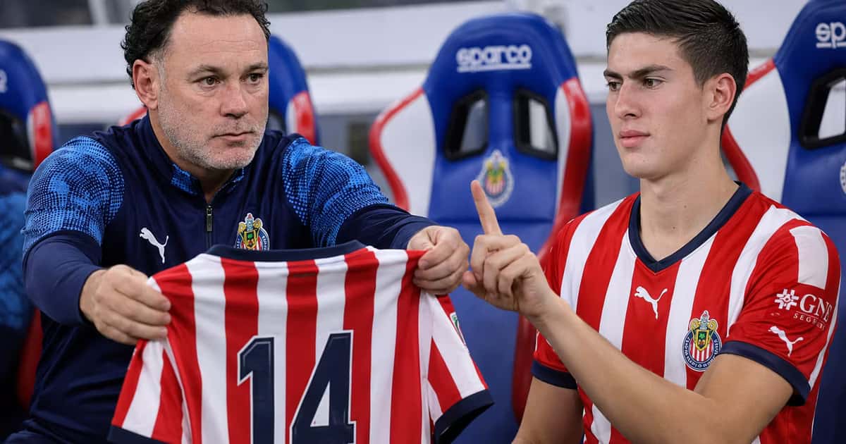 Armando González continuará utilizando el dorsal 34 de Chivas durante el Apertura 2026.