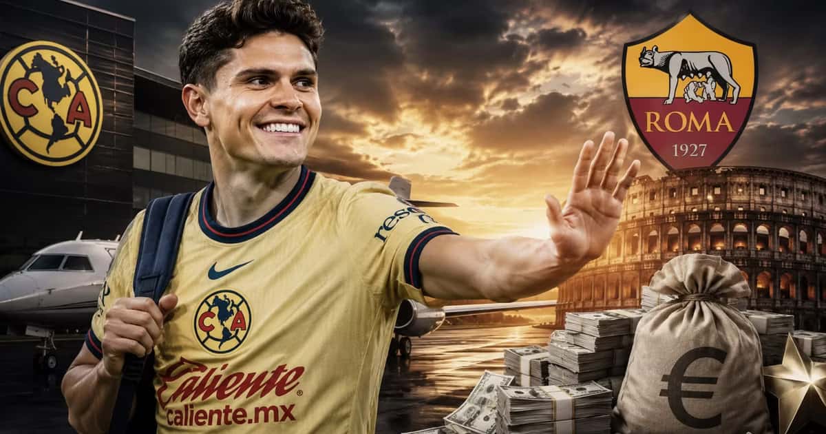AS Roma quiere fichar a Israel Reyes, pero América exige 15 millones de dólares para venderlo.