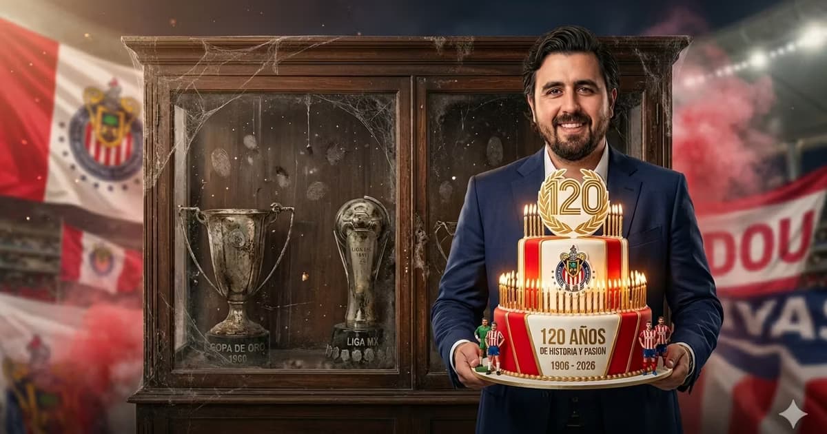 Chivas cumple 120 años con la gran deuda de títulos