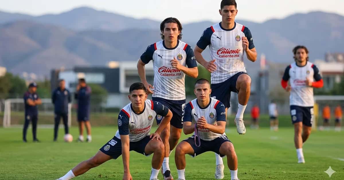 Chivas ya entrena la pretemporada y ya se presentó el reemplazo de González