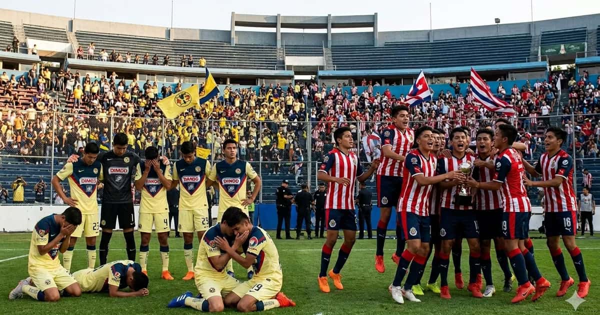 Chivas se coronó campeón en la casa del Club América en la categoría Sub-21