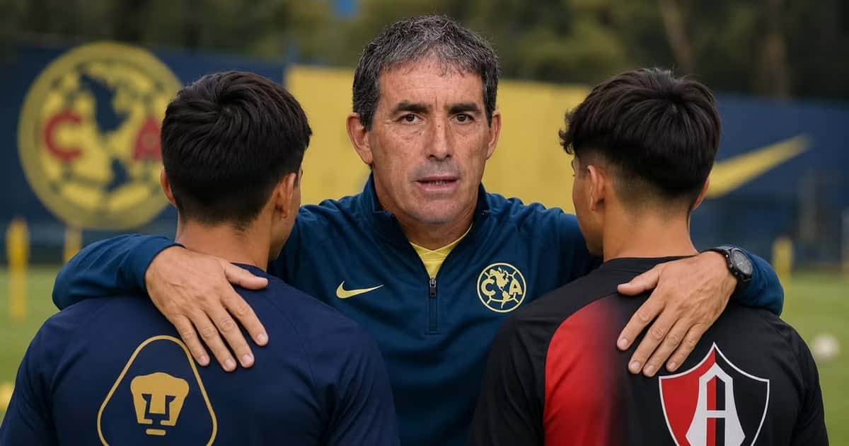 Gonzalo del Valle y Alonso Ripoll se incorporaron a la categoría Sub-21 del Club América.