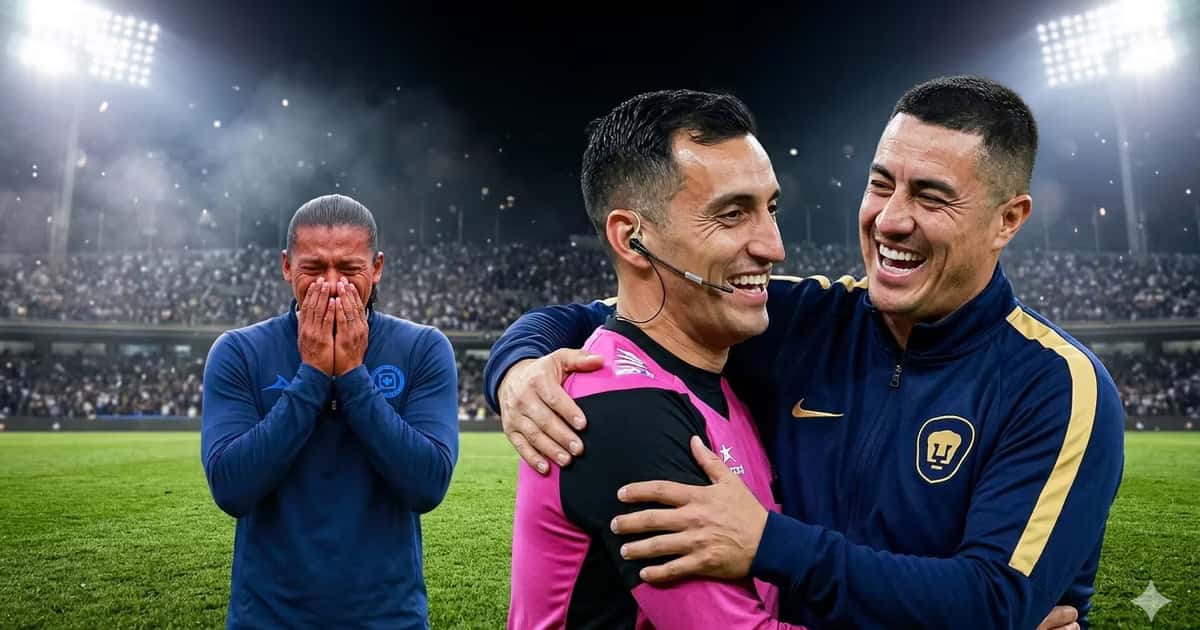 Cruz Azul fue perjudicado por el arbitraje ante Pumas