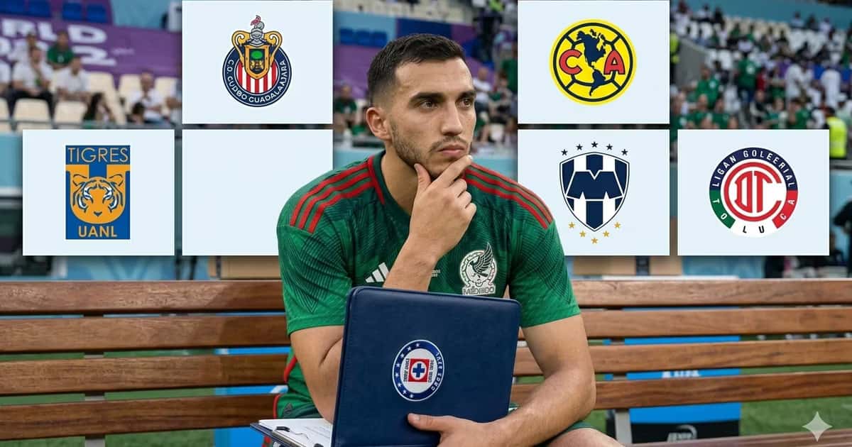 Ilustración digital de Luis Chávez considerando un club mexicano