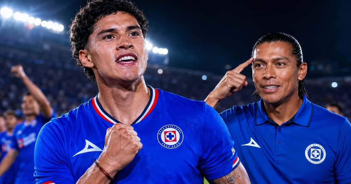 Jérémy Márquez marcó un doblete durante la remontada de Cruz Azul ante Atlético de San Luis.