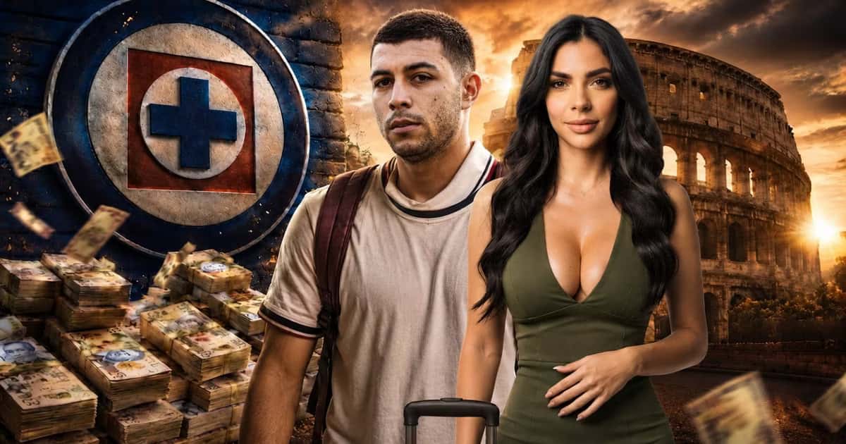 Cruz Azul habría aceptado una oferta millonaria de la Roma por Erik Lira y conservaría un porcentaje de futura venta.