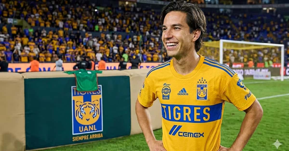 Diego Laínez solo le importa Tigres.