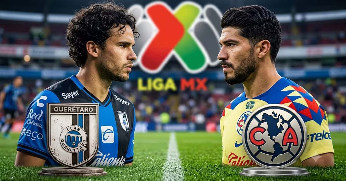 Querétaro vs. Club América por la Jornada 1 del Apertura 2026
