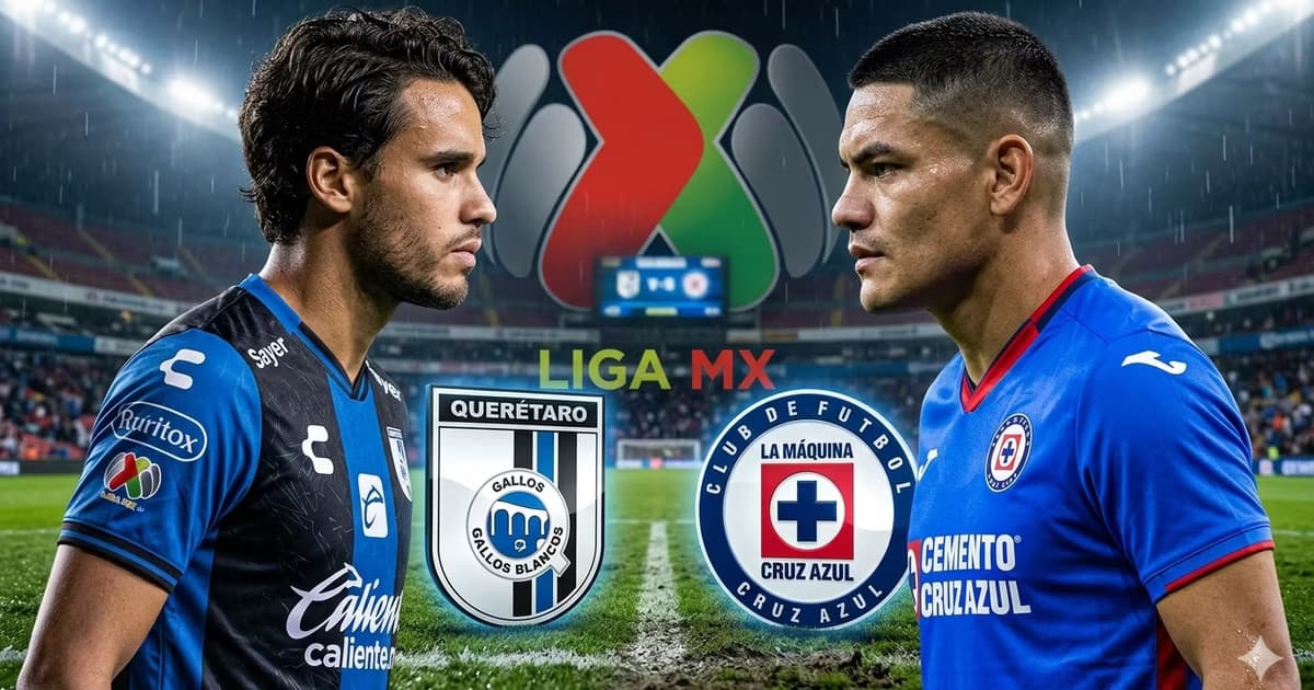 Querétaro vs. Cruz Azul por la J16 del Clausura 2026