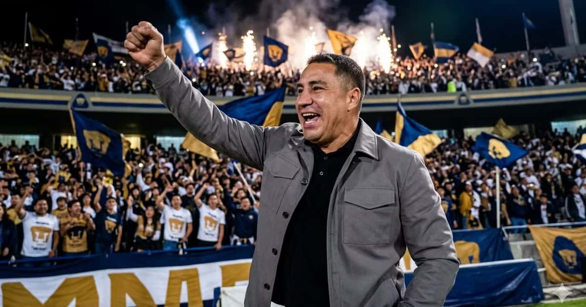 Efraín Juárez asegura que el festejo tiene que ser el domingo en CU