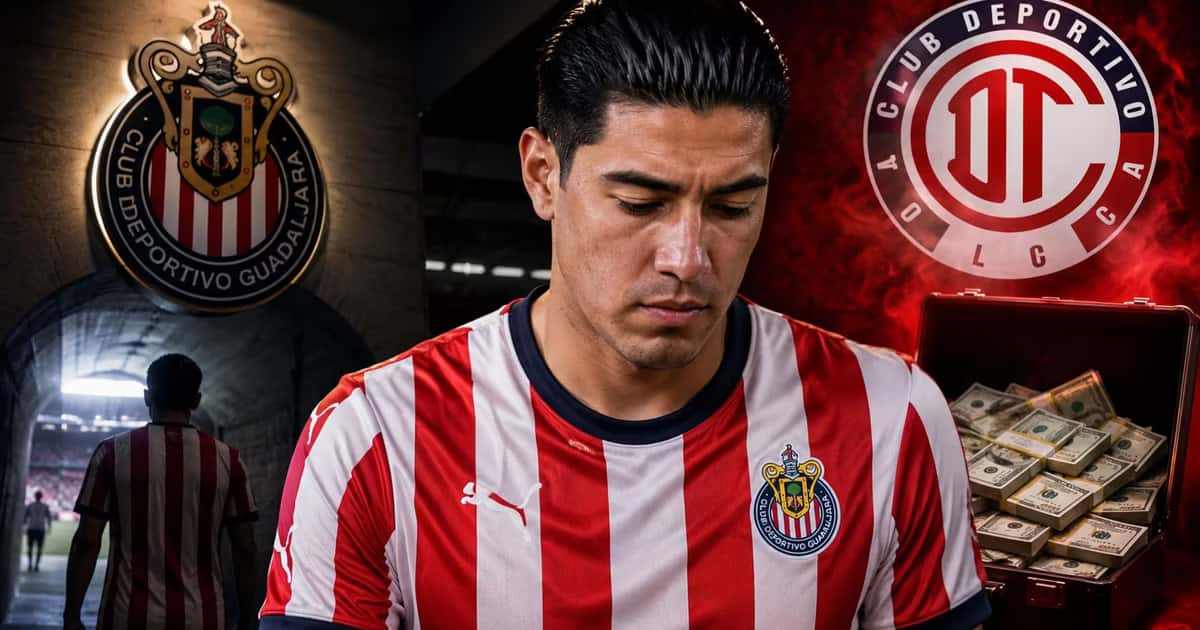 Erick Gutiérrez sale de Chivas rumbo a Toluca en un préstamo que libera una carga millonaria para el Rebaño.